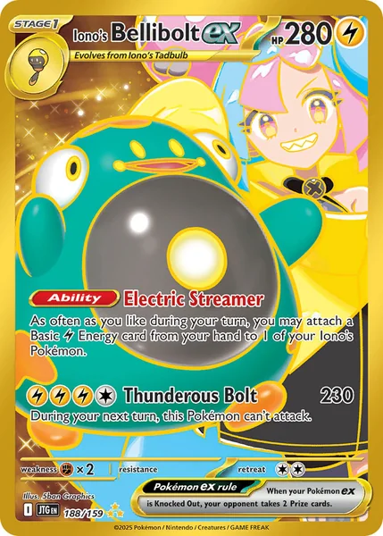 Iono's Bellibolt ex card image