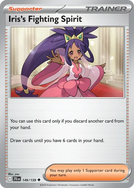 Iris's Fighting Spirit card image