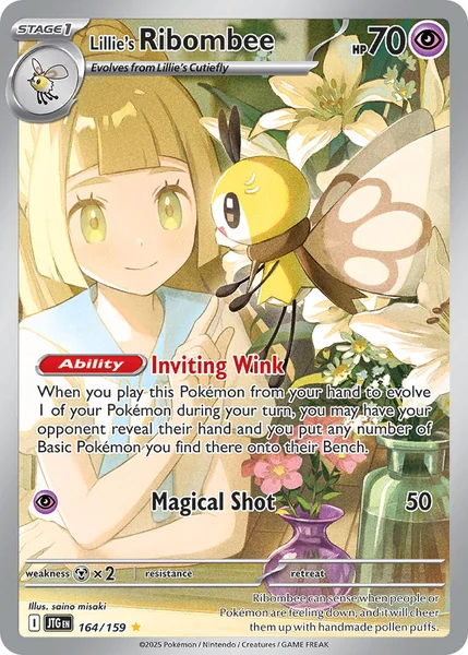 Lillie's Ribombee card image