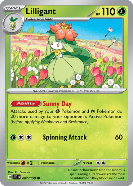 Lilligant card image
