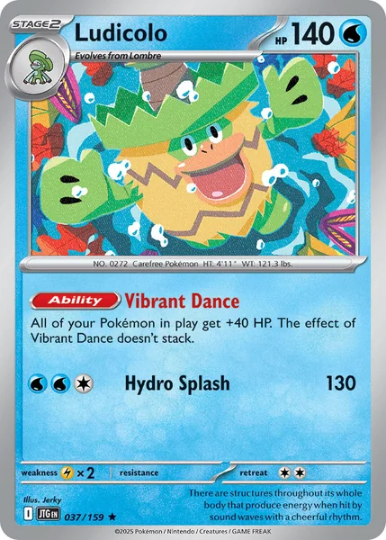 Ludicolo card image