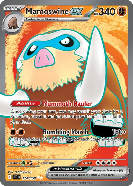 Mamoswine ex card image