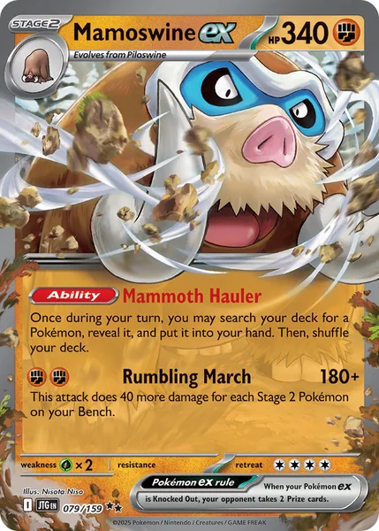 Mamoswine ex card image