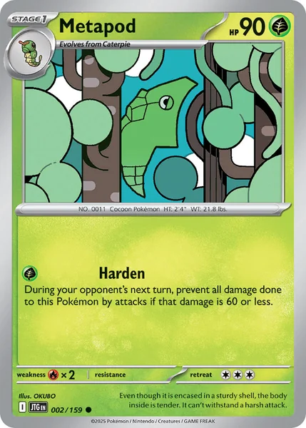 Metapod card image