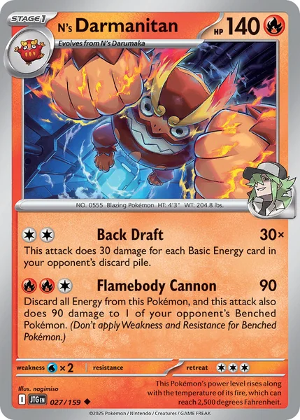 N's Darmanitan card image