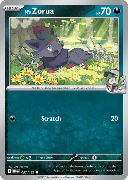 N's Zorua card image