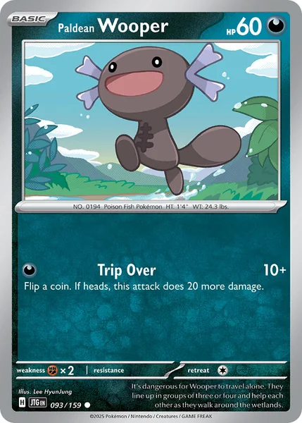 Paldean Wooper card image