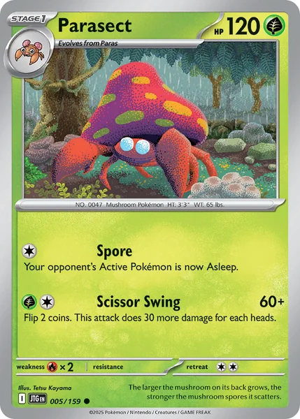 Parasect card image