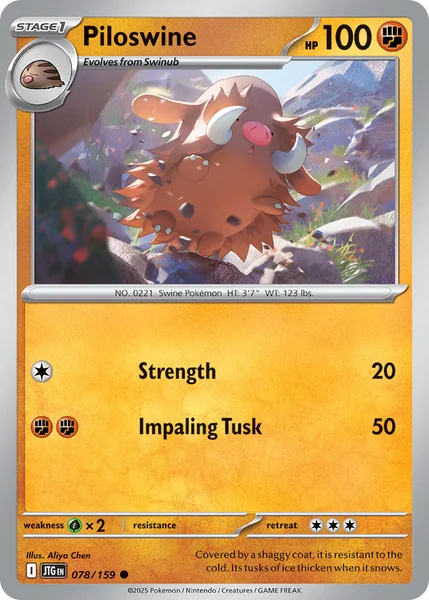 Piloswine card image
