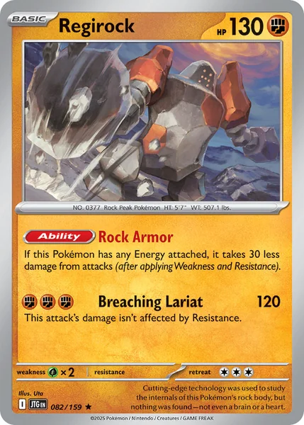 Regirock card image