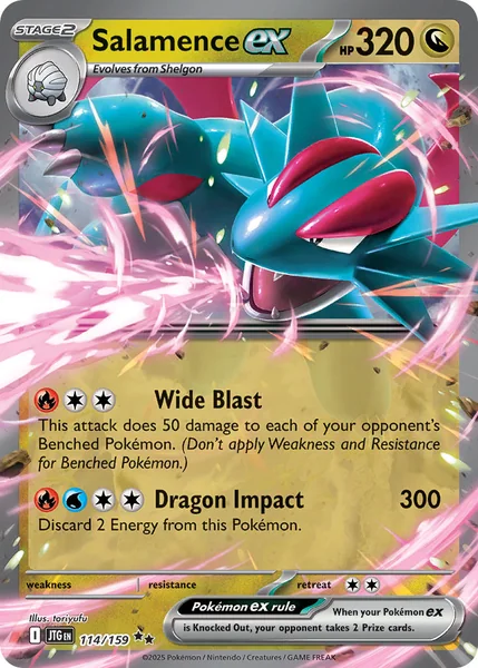 Salamence ex card image
