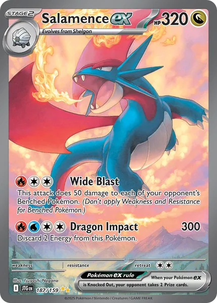 Salamence ex card image