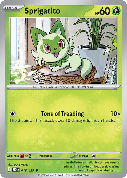 Sprigatito card image