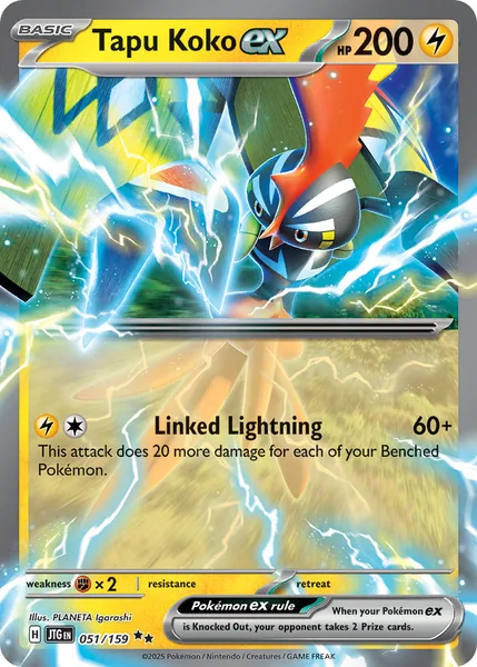 Tapu Koko ex card image