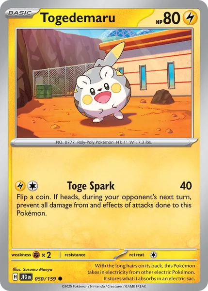 Togedemaru card image