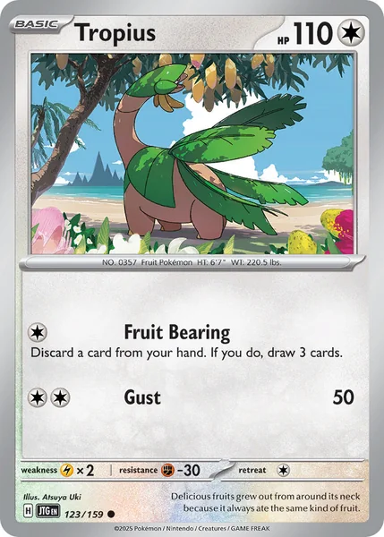 Tropius card image