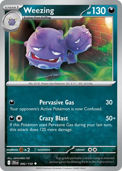 Weezing card image