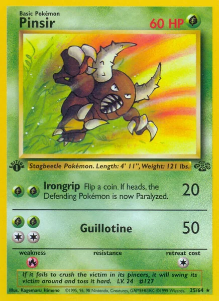 Pinsir card image