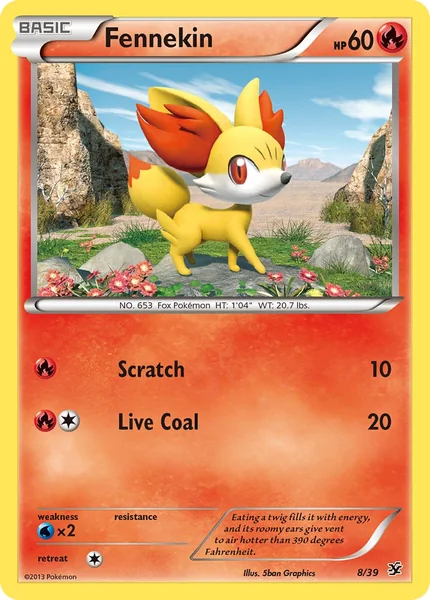 Fennekin card image
