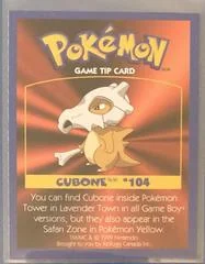 Cubone card image