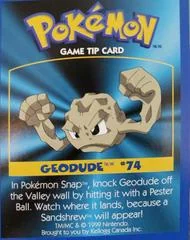Geodude card image
