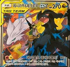Reshiram & Zekrom GX card image