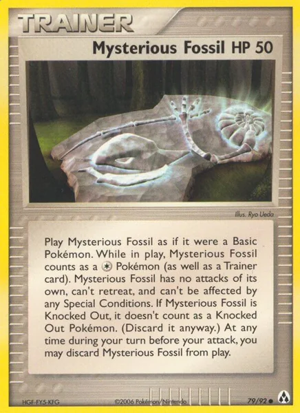 Mysterious Fossil card image
