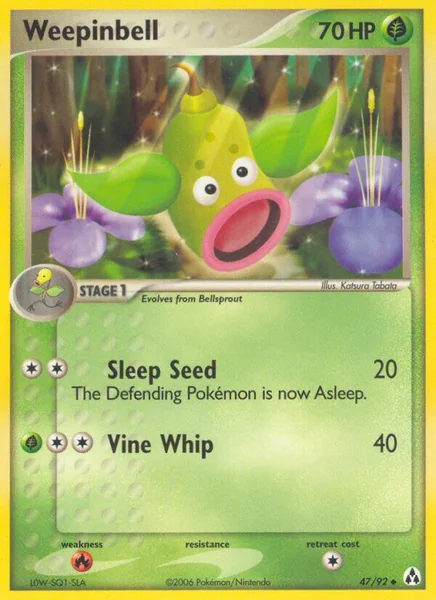 Weepinbell card image
