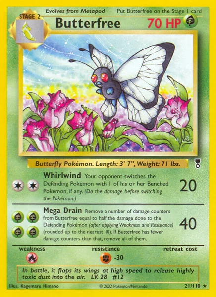 Butterfree card image