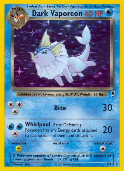 Dark Vaporeon card image