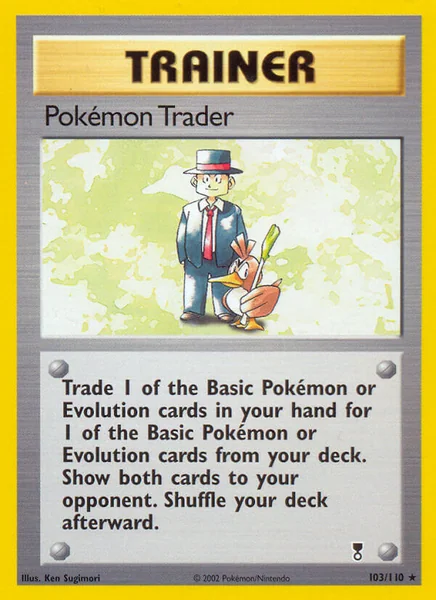 Pokemon Trader card image