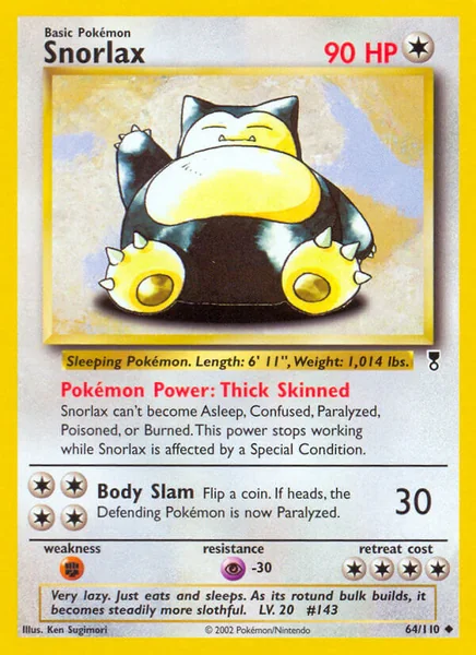 Snorlax card image