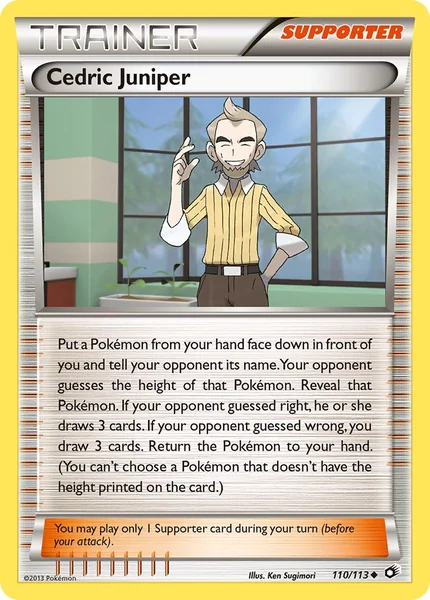 Cedric Juniper card image