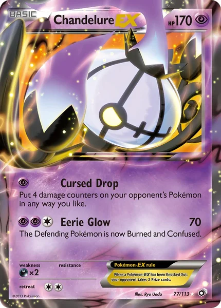Chandelure EX card image