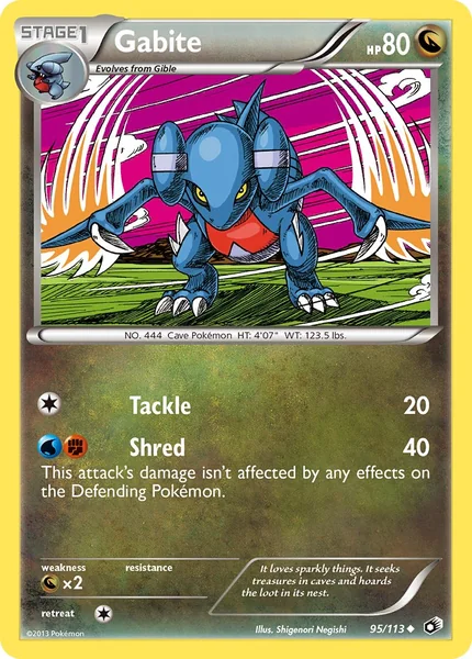Gabite card image