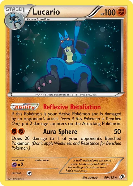 Lucario card image