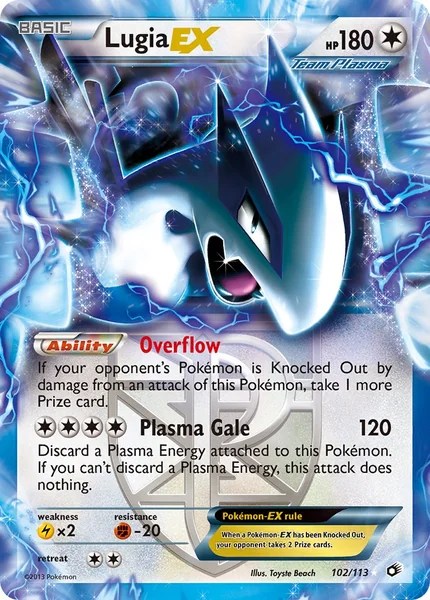 Lugia EX card image