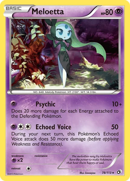 Meloetta card image
