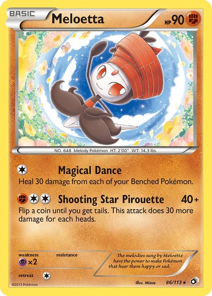 Meloetta card image