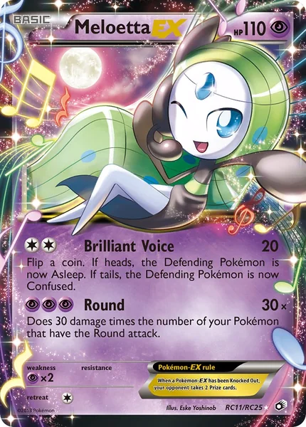Meloetta EX card image