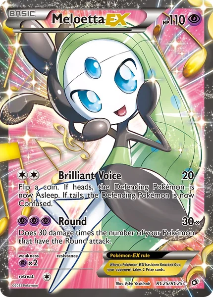 Meloetta EX card image