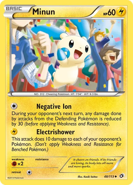 Minun card image