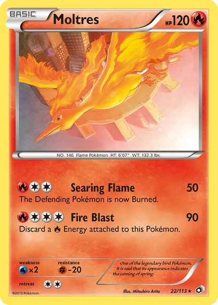 Moltres card image