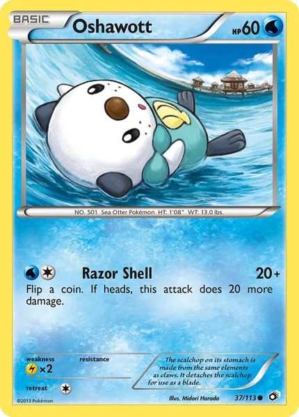 Oshawott card image