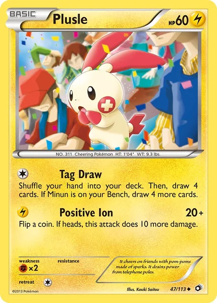 Plusle card image