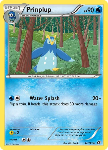 Prinplup card image