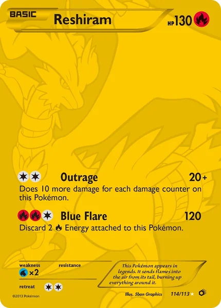 Reshiram card image