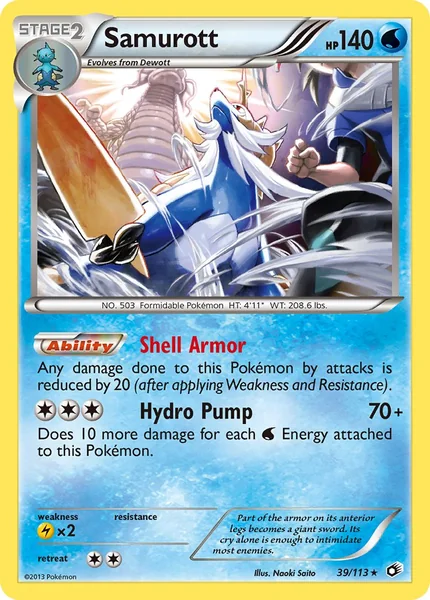 Samurott card image