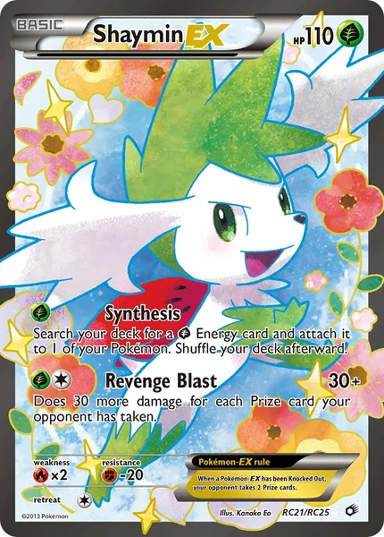Shaymin EX card image