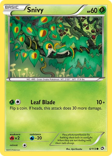 Snivy card image